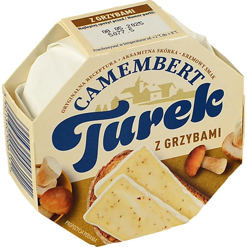 Сир м`який Turek 120г camembert гриби