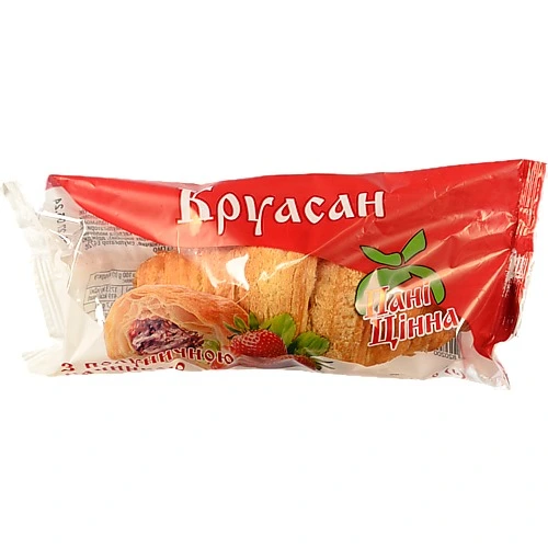 Круасан Панi Цiнна 60г полуниця