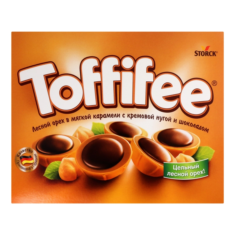 Цукерки шоколадні з лісовим горіхом Toffifee 250г