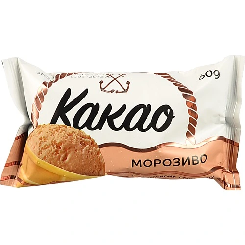 Морозиво О-деса 60г склянка молочний з какао