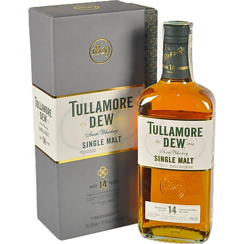 Вiскі Tullamore Dew 0.7л 14лет single malt односолодовий