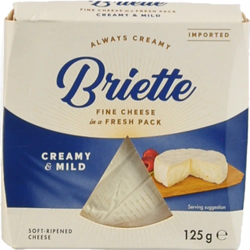 Сир Kaserei 125г 60% Briette Creamy Mild