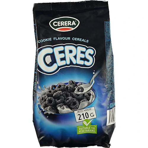 Сніданок сухий Хрусткі кільця Ceres Cerera м/у 210г