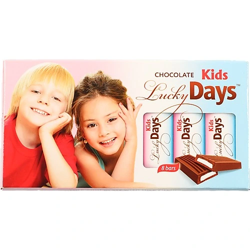 Шоколад Lucky Days 100г молочний
