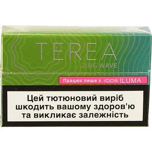 Тютюновий виріб Terea Zing Wave