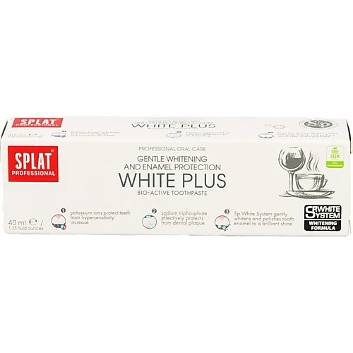 З.п Сплат travel 40мл white plus