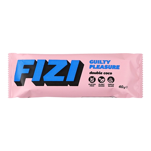 Батончик Fizi 40г double coconut шоколадна глазур