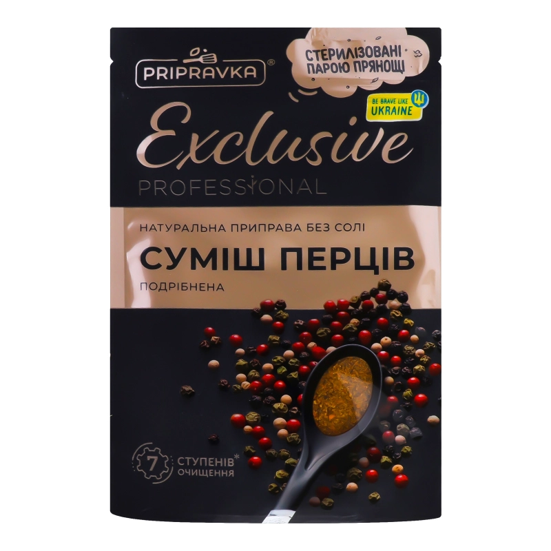 Приправа Приправка 35г exclusive суміш перців