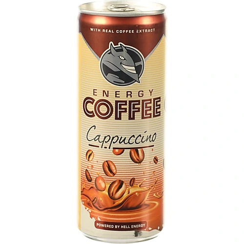 Холодна кава Hell 250мл Energy Coffee Cappuccino