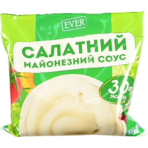 Майонезний соус Ever 350г 30% ф.п