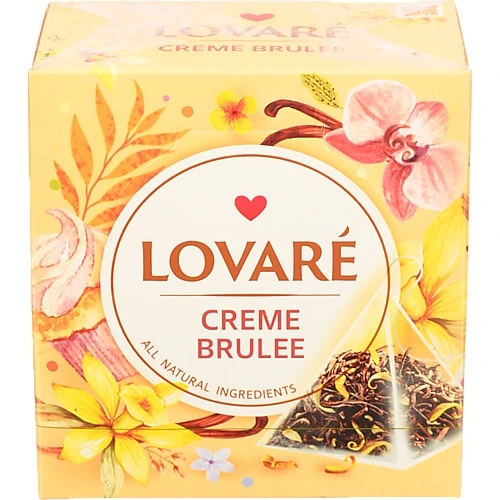 Чай Lovare 15п крем брюле