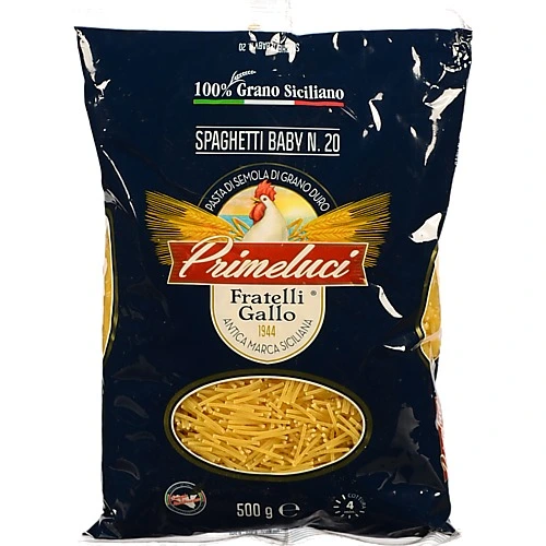 Макарони Primeluci 500г вермішель