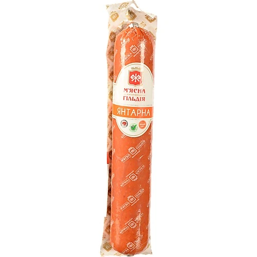 Ковбаса ЖМГ 450г янтарна в.к в.с