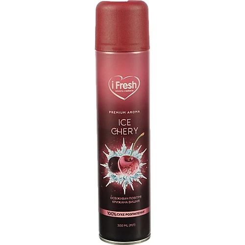 Освіжувач iFresh 300мл вишня premium aroma криж