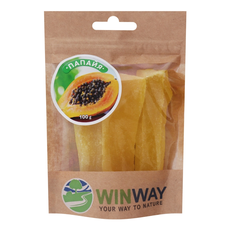 Папайя палички Winway 100г zip.пакет