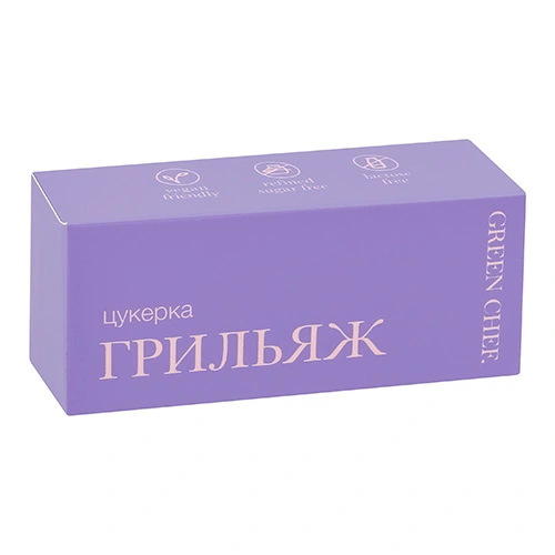Цукерка Green Chef 25г грильяж