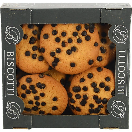 Печиво Biscotti 400г здобне пісочно відсадне американське глазур