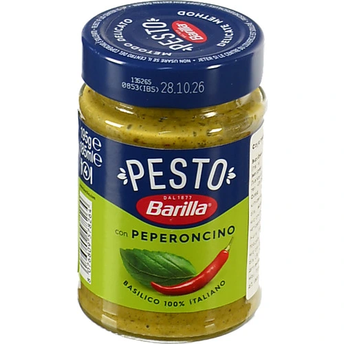 Соус Barilla 195г pesto basilico peperoncino