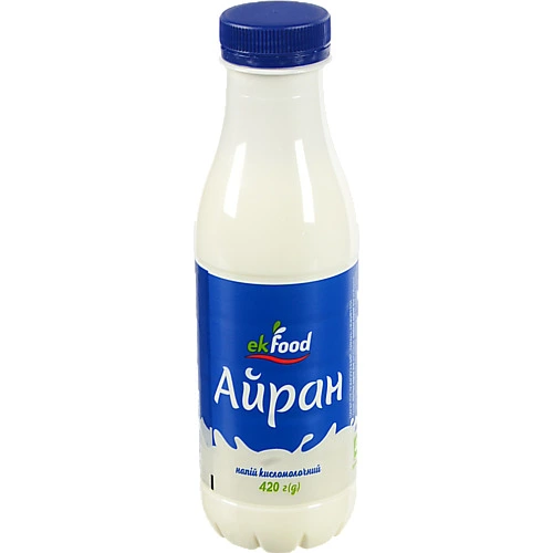 Айран Ekfood 420г нежирний пет