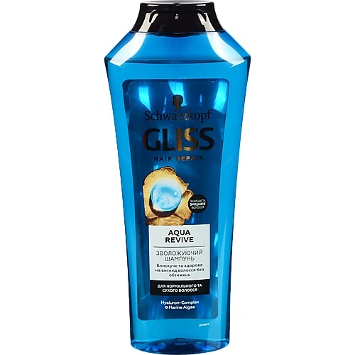 Шампунь Gliss 400мл aqua revive д.сухого та нормального волосся