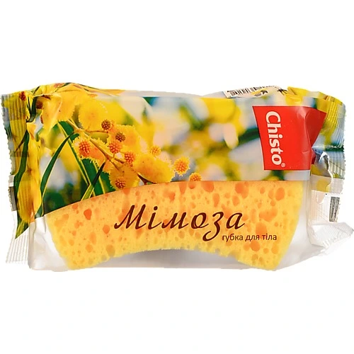 Губка Chisto мімоза банна поролонова