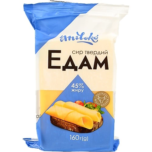 СирMileko160г 45% едам брус