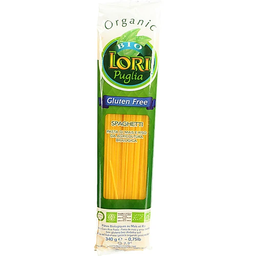 Макарони Bio Lori 340г спагетті безглютенові органічні