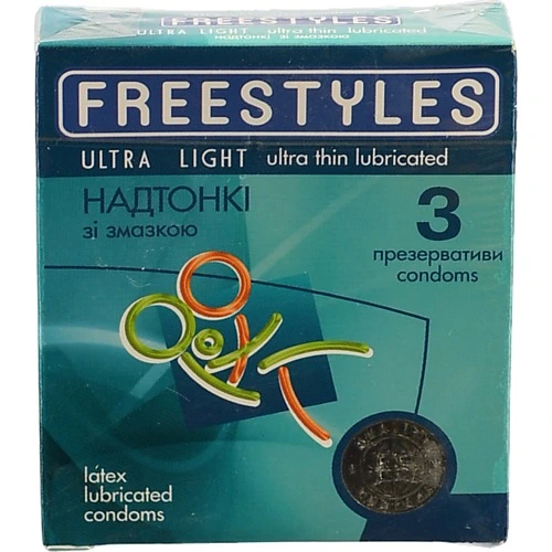 Презервативи Freestyles 3 ultra light