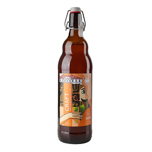 Пиво Craft Bistrampolio 1л dvaro sviesusis