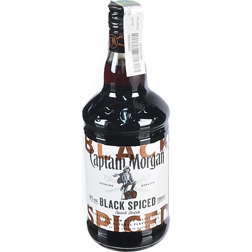 Алкогольний напій Captain Morgan 0.7л black spiced
