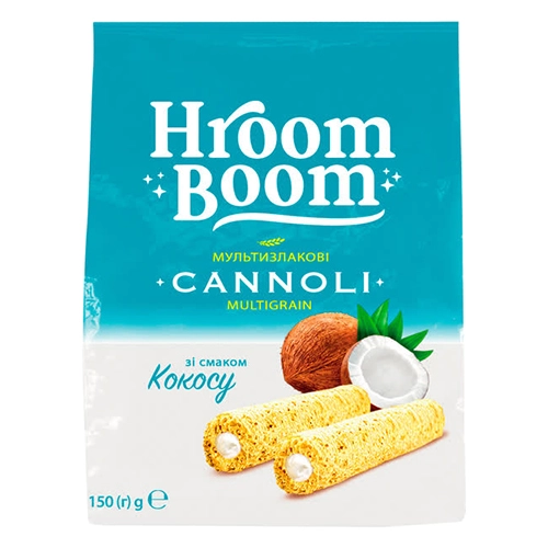 Трубочка Hroom Boom 150г каннолі кокос