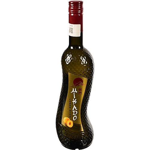 Винний напій Мікадо 0.7л біла слива слаб.алк газованний солодке