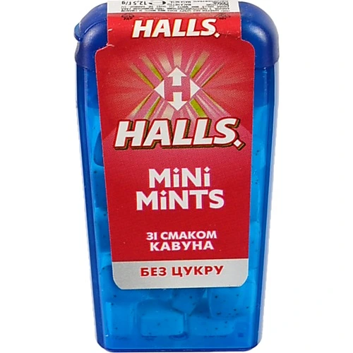 Цукерки Halls 12.5г кавун