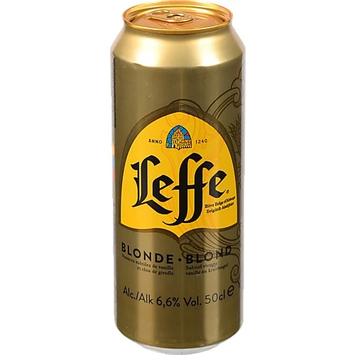 Пиво Leffe Blonde 0.5л світле з.б