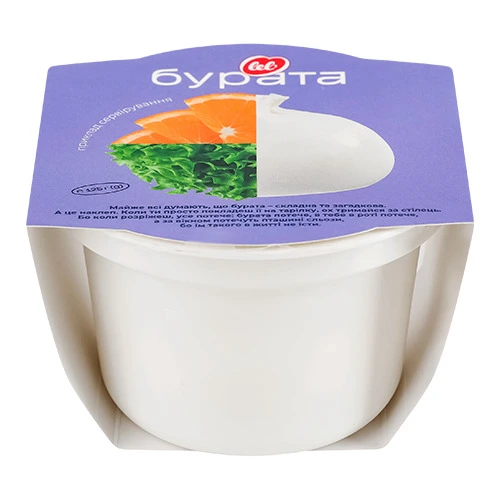 Бурата Lel 125г 50% ст.