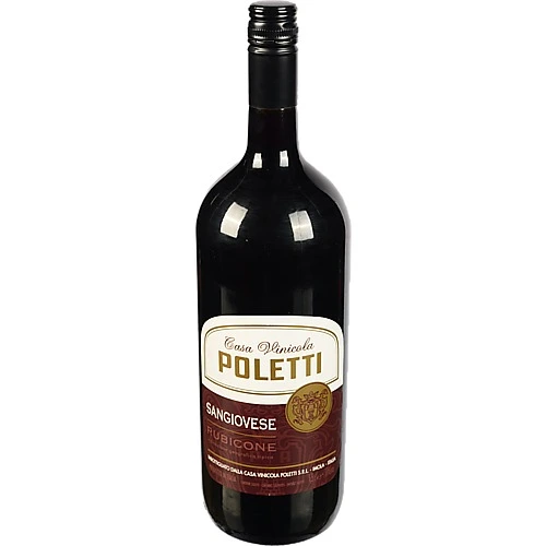 Вино Полетти 1.5л сухе червоне sangiovese igp rubicone