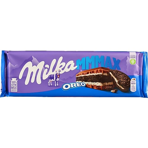 Шоколад Мілка 300г печиво орео