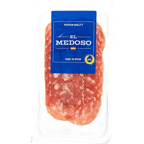 Ковбаса El MEDOSO 80г Salchichon Cular  нарізка