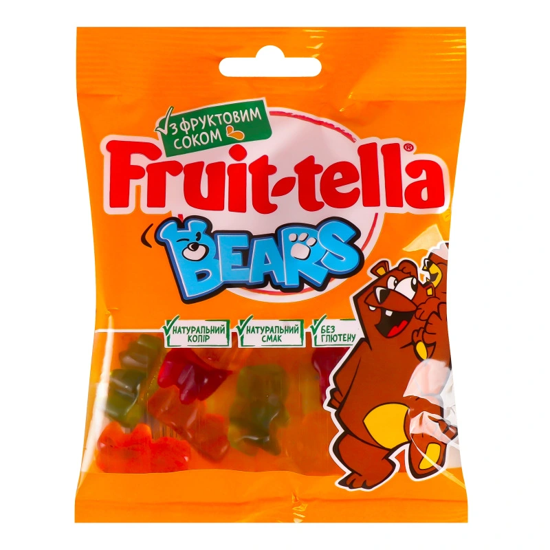 Мармелад жувальний Fruit - tella 90г orsetti