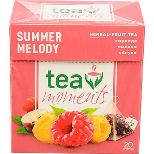 Чай Tea Moments 20пiрамiда літня мелодія каркаде
