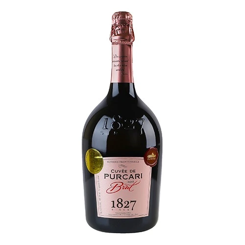 Вино ігристе Cuvee de Purcari 0.75л рож.брют