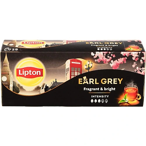 Чай Lipton 25п чорний earl grey