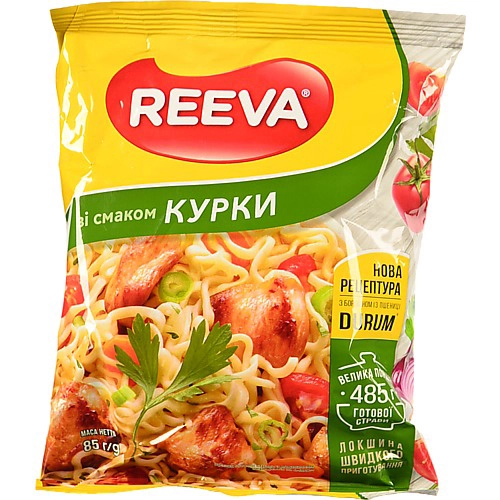 Локшина Reeva 85г курка