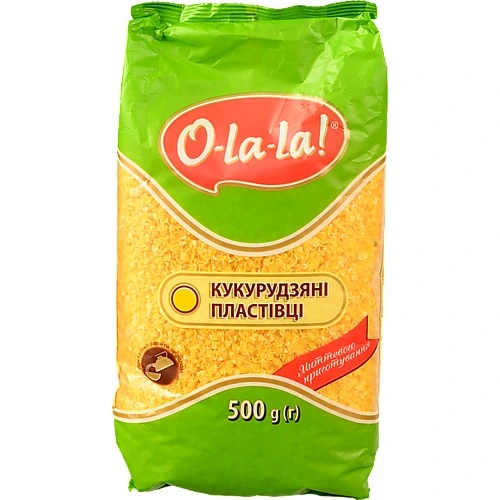 Пластівці O-La-La 500г кукурудзяні