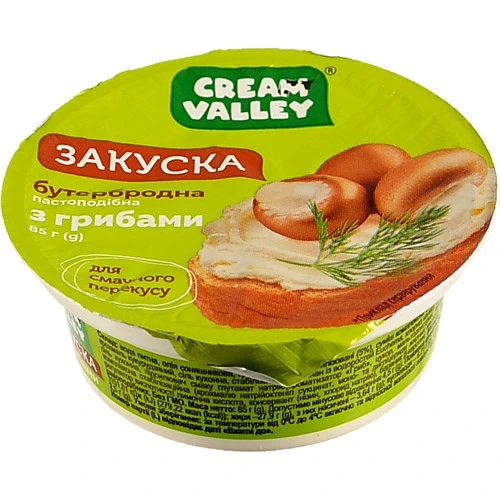 Закуска Cream Valley 85г гриби ст.