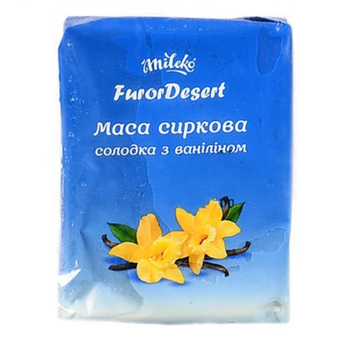 яСиркова маса. Mileko 200г ваніль