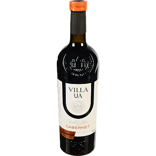 Вино Villa Ua 0.75л каберне червоне сухе