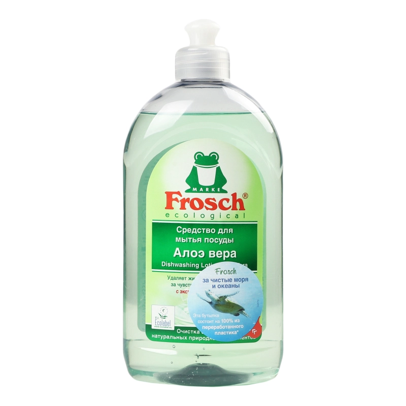 Засіб для миття посуду Aloe vera Frosch 500мл