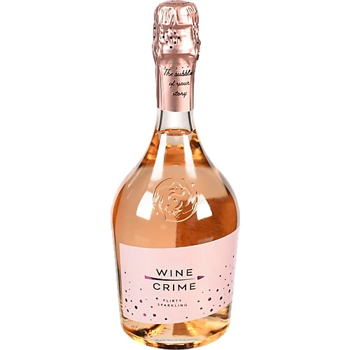 Вино ігристе Wine Crime 0.75л рожеве солодке