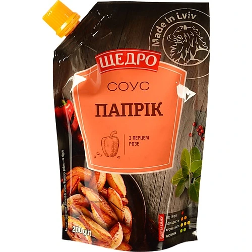 Соус Щедро 200г папрік д.п